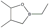 2-ETHYL-4,5-DIMETHYL-1,2-OXABOROLANE Struktur