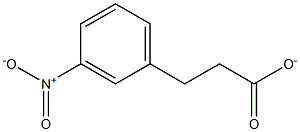 META-NITROBENZYLACETATE Struktur