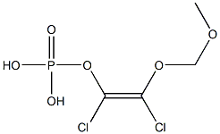 DIMETHOXYDICHLORVINYLPHOSPHATE Struktur