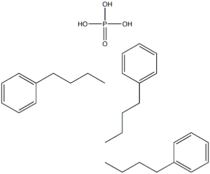 TRI-(N-BUTYLBENZENE)PHOSPHATE Struktur