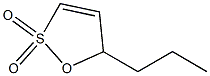 HEX-1-ENE-1,3-SULTONE Struktur