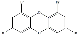 1,3,7,9-TETRABROMODIBENZO-PARA-DIOXIN Struktur