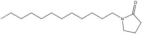 2-PYRROLIDONE,N-DODECYL- Struktur