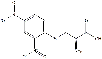 CYSTEINE,S-(2,4-DINITROPHENYL)- Struktur