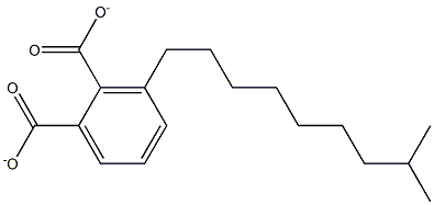 ISODECANYLPHTHALATE Struktur