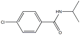 N-ISOPROPYL-PARA-CHLOROBENZAMIDE Struktur