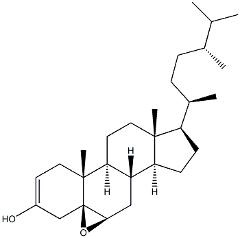 5BETA,6BETA-EPOXYCAMPESTEROL Struktur