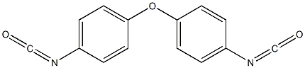 DIPHENYLETHER-4,4'-DIISOCYANATE Struktur