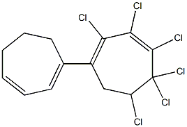 HEXACHLOROBICYCLOHEPTADIENE Struktur