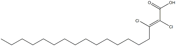 DICHLOROOCTADECENOICACID Struktur