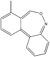 8-METHYLDIBENZOXAZEPINE Struktur