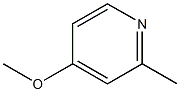 4-METHOXYL-2-METHYLPYRIDINE Struktur