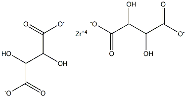 ZIRCONIUMTARTRATE Struktur