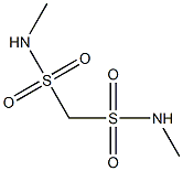 METHANOSULPHONICACID-N-METHYLAMIDE Struktur