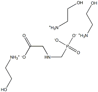 ETHANOLAMINESALTOFGLYPHOSATE Struktur