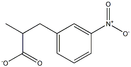 META-NITROBENZYLPROPIONATE Struktur