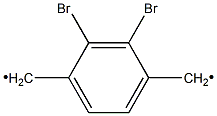 DIBROMO-PARA-XYLYLENE Struktur