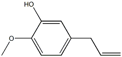 4-ALLYL-2-HYDROXY-1-METHOXYBENZENE Struktur