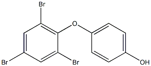 4-(2,4,6-TRIBROMO-PHENOXY)PHENOL Struktur