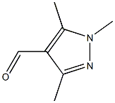 N-methyl-3,5-dimethyl-4-formylpyrazole Struktur