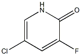 5-Chloro-3-fluoro-2-pyridinone Struktur