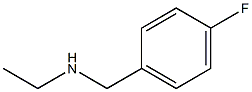 N-Ethyl-4-fluorobenzylamine Struktur