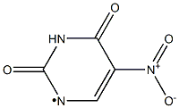 (5-Nitro-2,4-dioxo-3,4-dihydro-2H-pyrimidin-1-yl)- Struktur