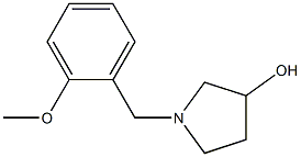 1-(2-methoxybenzyl)pyrrolidin-3-ol Struktur