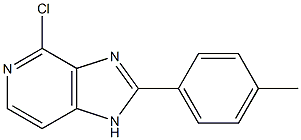 4-chloro-2-(4-methylphenyl)-1H-imidazo[4,5-c]pyridine Struktur