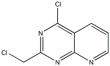 4-chloro-2-(chloromethyl)pyrido[2,3-d]pyrimidine Struktur