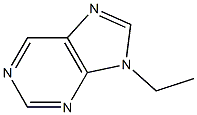 9-ethyl-9H-purine Struktur