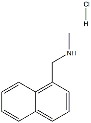 N-(1-Naphthyl methyl)methylamine
Hydrochloride Struktur