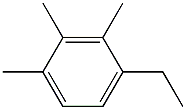 1,2,3-trimethyl-4-ethylbenzene Struktur