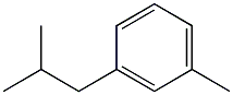 1-methyl-3-isobutylbenzene Struktur