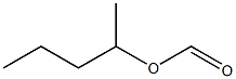 1-methylbutyl formate Struktur