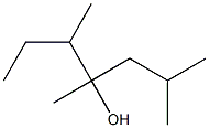 2,4,5-trimethyl-4-heptanol Struktur