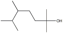 2,5,6-trimethyl-2-heptanol Struktur