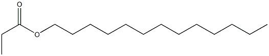 tridecyl propanoate Struktur