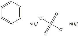 AMMONIUM BENZENESULPHATE (ANHYDROUS) Struktur