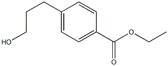 3,4 CARBOETHOXY PHENYL PROPANOL Struktur