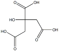 CITRIC ACID 50% SOLUTION Struktur