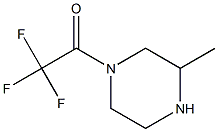 2,2,2-TRIFLUORO-1-(3-METHYLPIPERAZIN-1-YL)ETHANONE Struktur