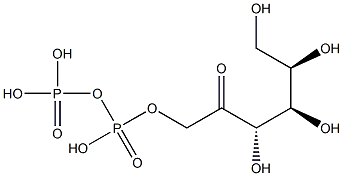 FRUCTOSE DIPHOSPHATE Struktur