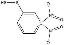 3,3-DINITROPHENYLDISULPHIDE Struktur