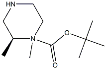 (2S,5R)-1-N-BOC-DIMETHYL-PIPERAZINE Struktur