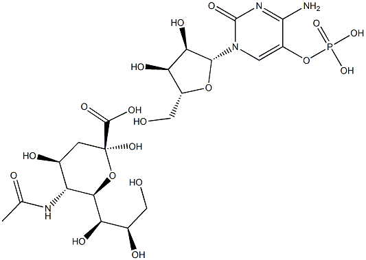 CYTIDINE 5 MONOPHOSPHATE - SIALIC ACID Struktur