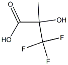 2-HYDROXY-2-METHYL-3,3,3-TRIFLUOROPROPIONIC ACID Structure