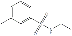 N-ETHYL-ORTHO-PARA-TOLUENE SULFONAMIDE Struktur