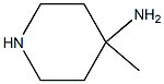 4-METHYL-4-PIPERDINEAMINE Struktur