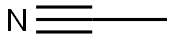 ACETONITRILE (ACN) Struktur